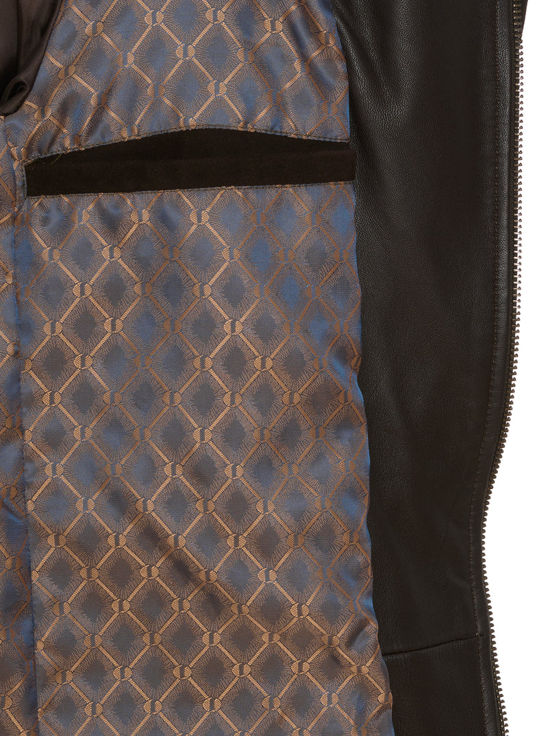 UPTOWN XVII LEATHER BLAZER