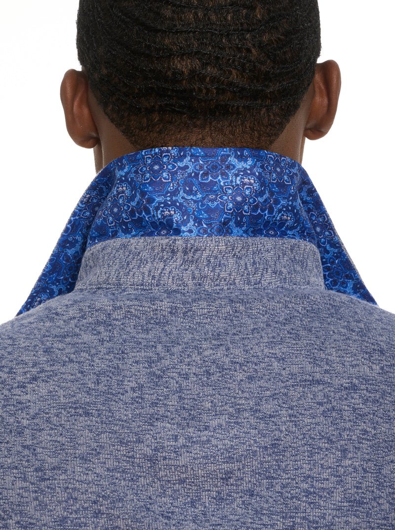 ORTIS LONG SLEEVE BUTTON FRONT KNIT SHIRT