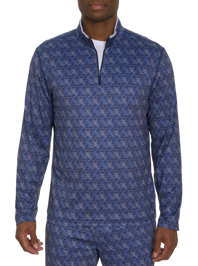 IRON SKULL LONG SLEEVE KNIT SHIRT