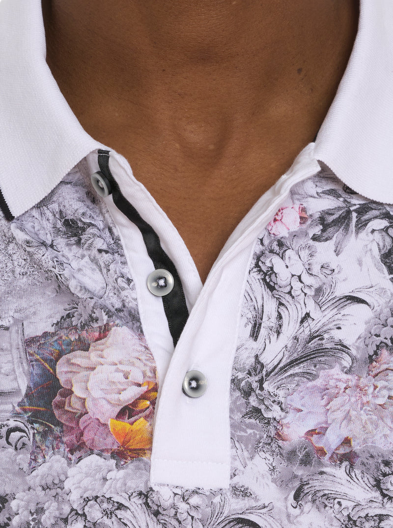 ROARING FLORAL POLO