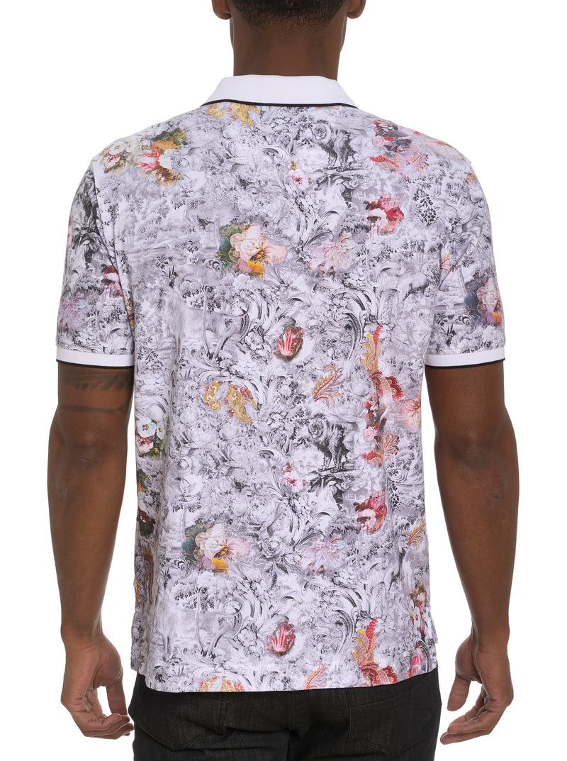ROARING FLORAL POLO