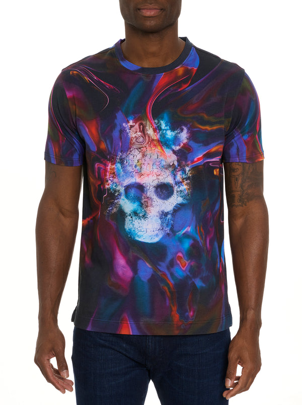 AURORA SKULL GRAPHIC T-SHIRT