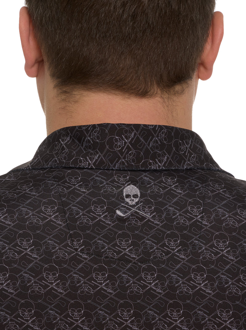 IRON SKULL PERFORMANCE POLO