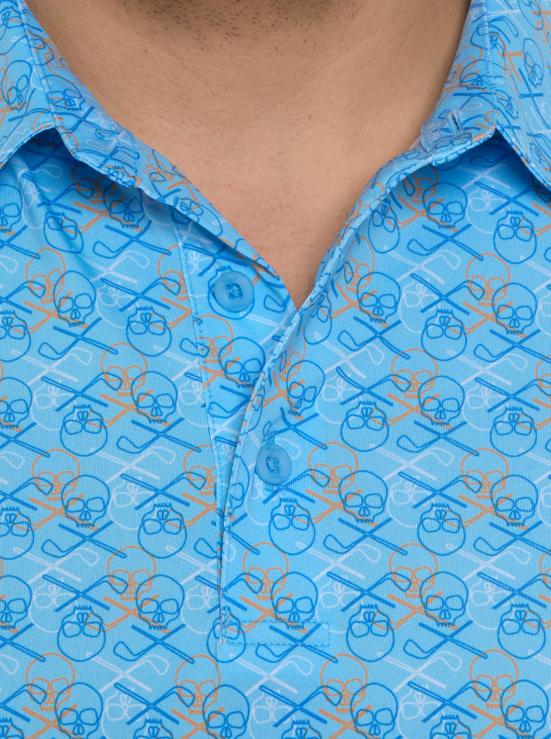 IRON SKULL PERFORMANCE POLO