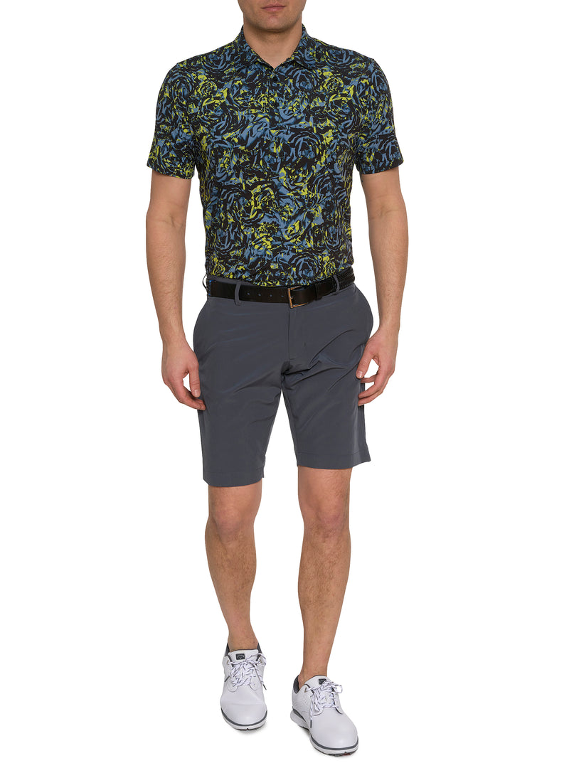 ABSTRACT ROSE PERFORMANCE POLO