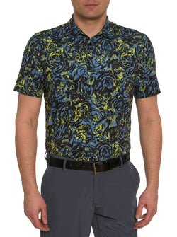 ABSTRACT ROSE PERFORMANCE POLO