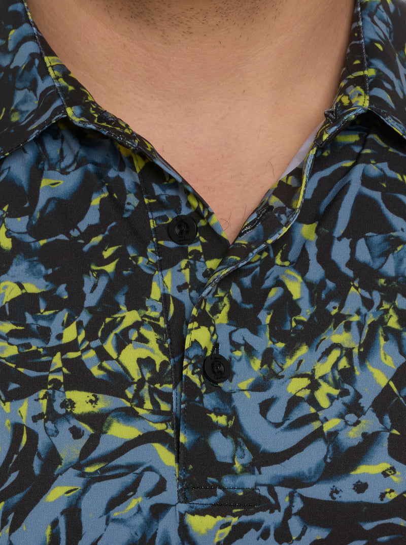ABSTRACT ROSE PERFORMANCE POLO
