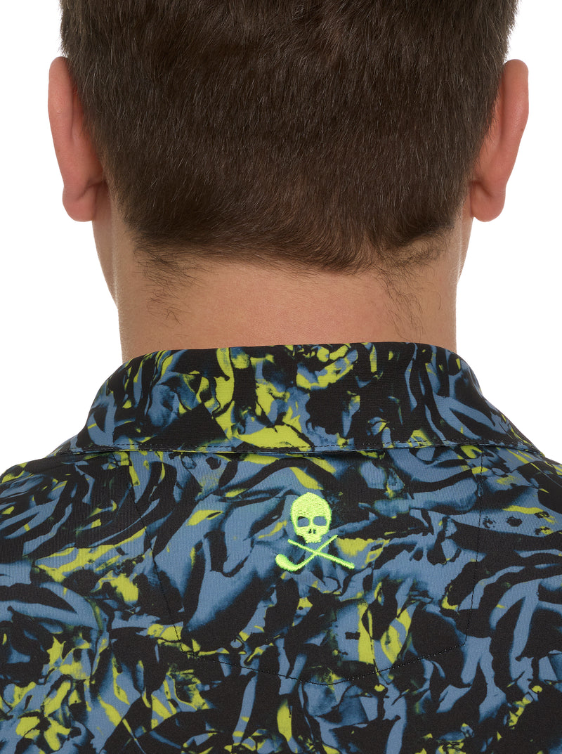 ABSTRACT ROSE PERFORMANCE POLO