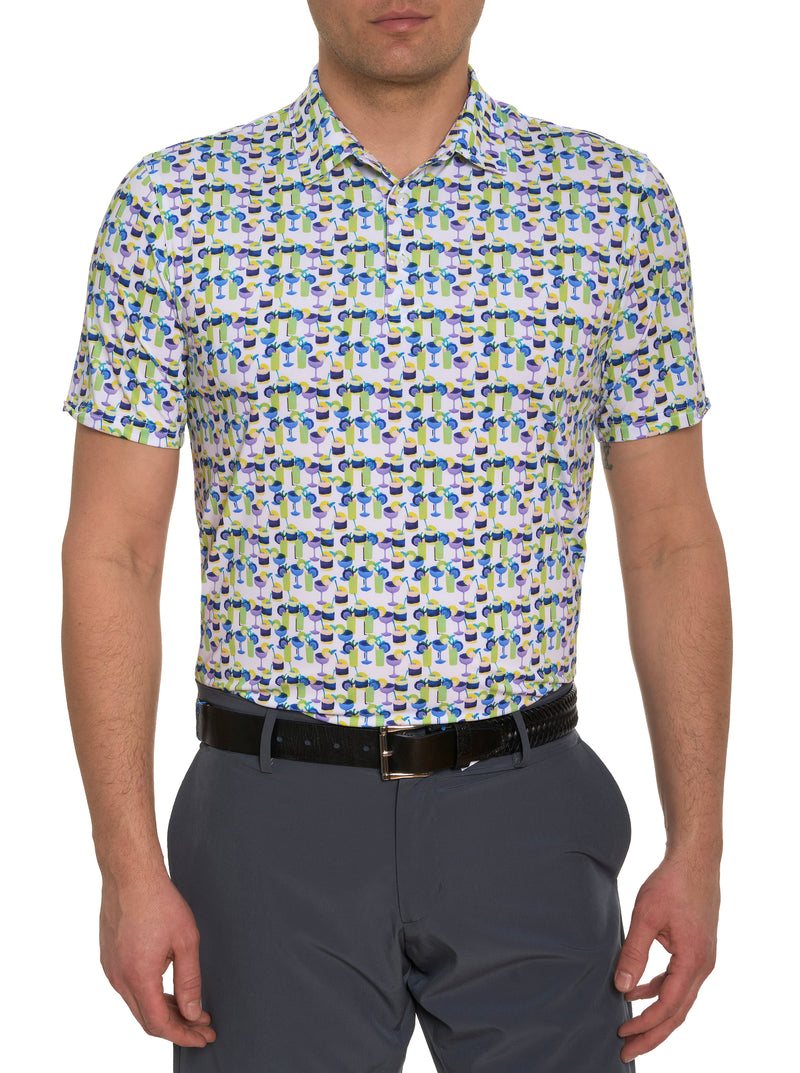 COCKTAIL HOUR KNIT POLO