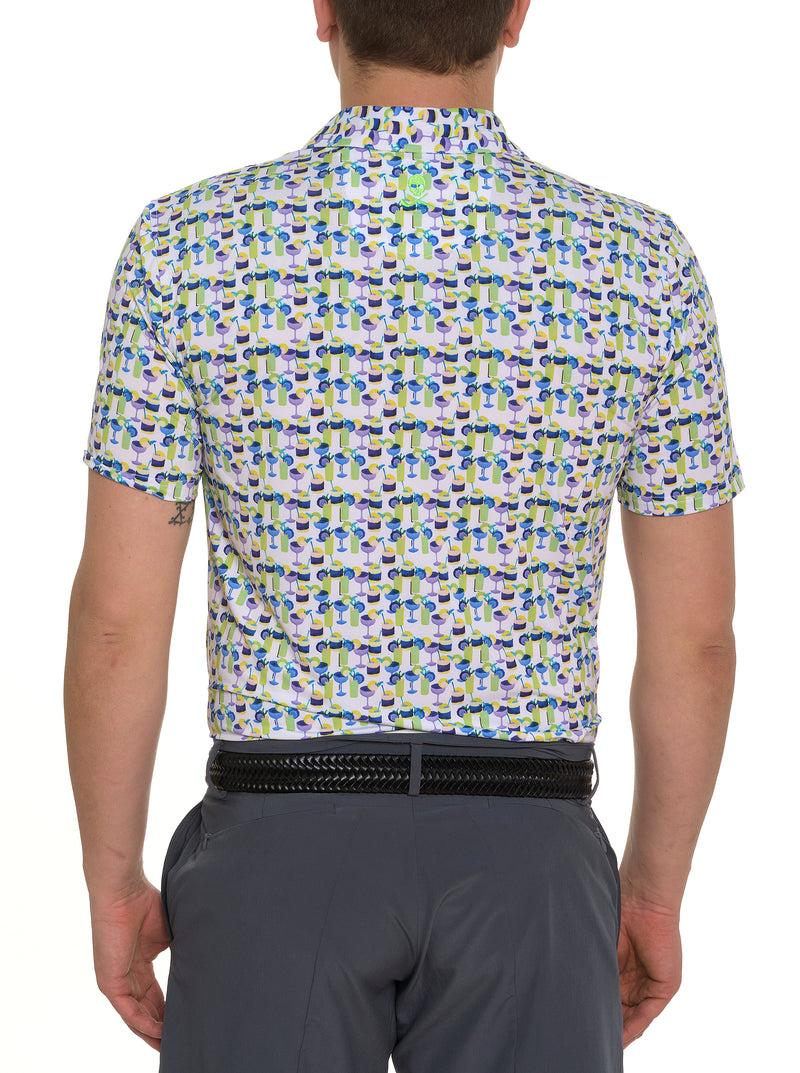 COCKTAIL HOUR KNIT POLO