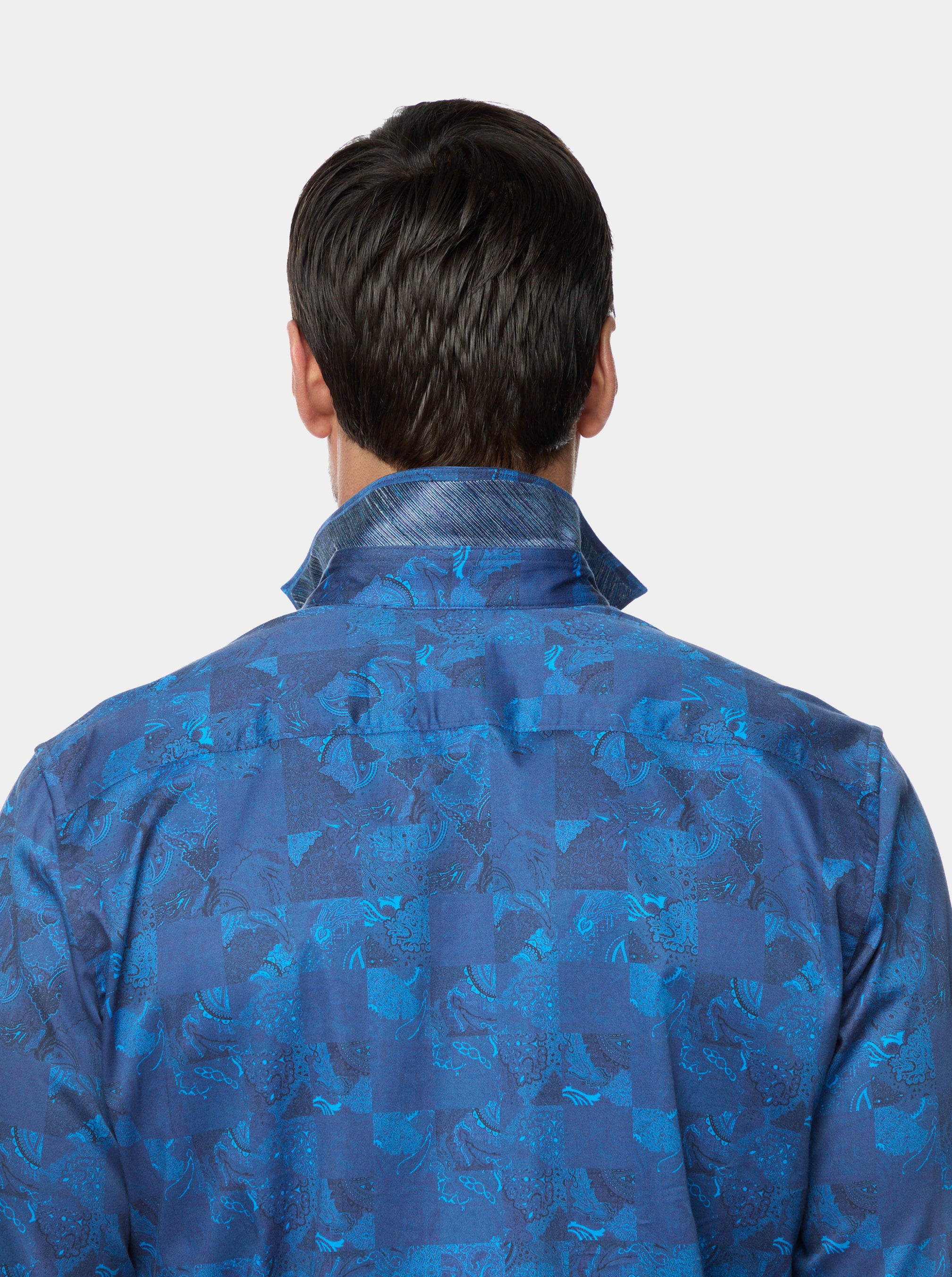 TOURNEAU LONG SLEEVE BUTTON DOWN SHIRT