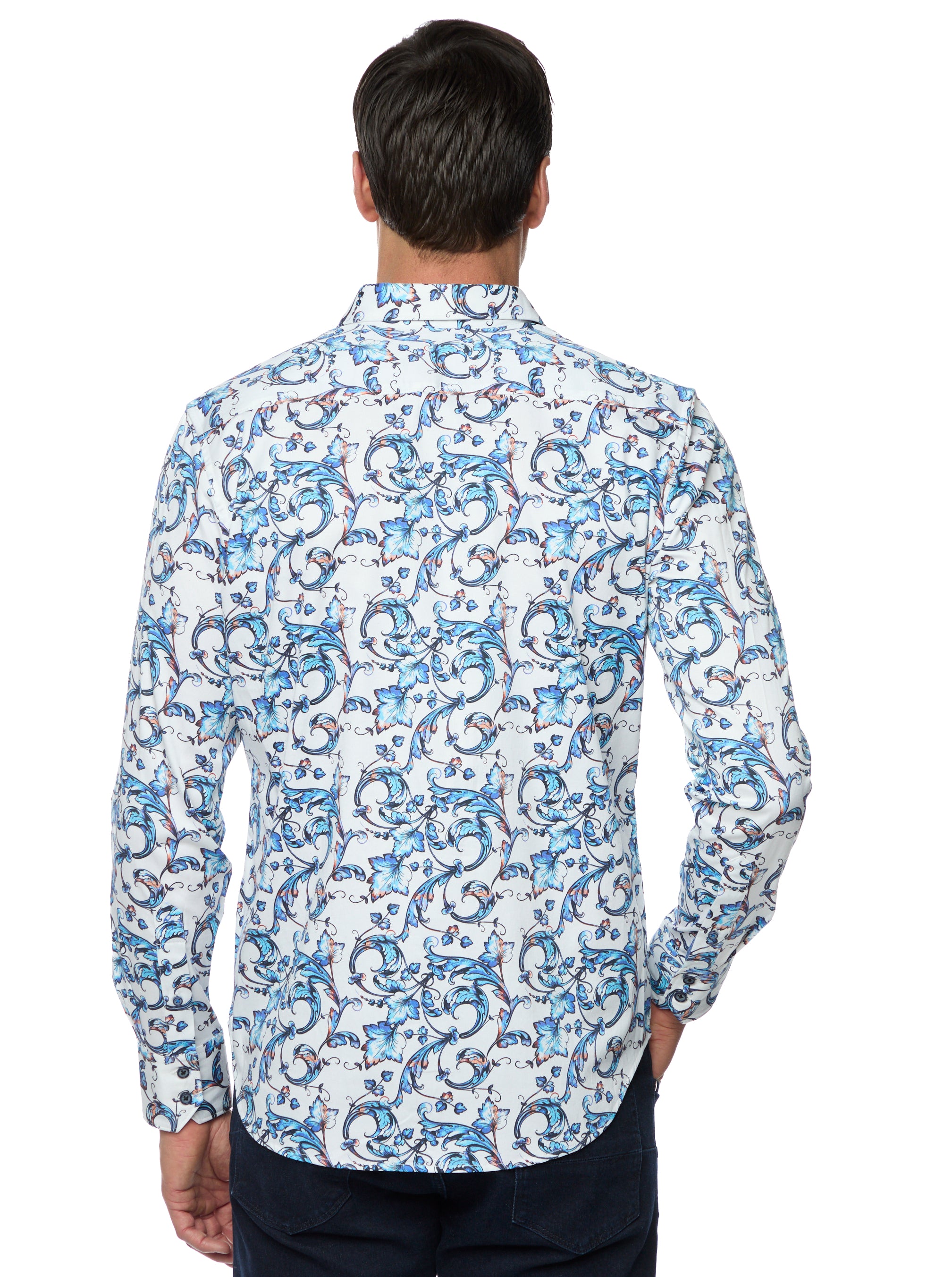 ACOSTA LONG SLEEVE BUTTON DOWN SHIRT BIG