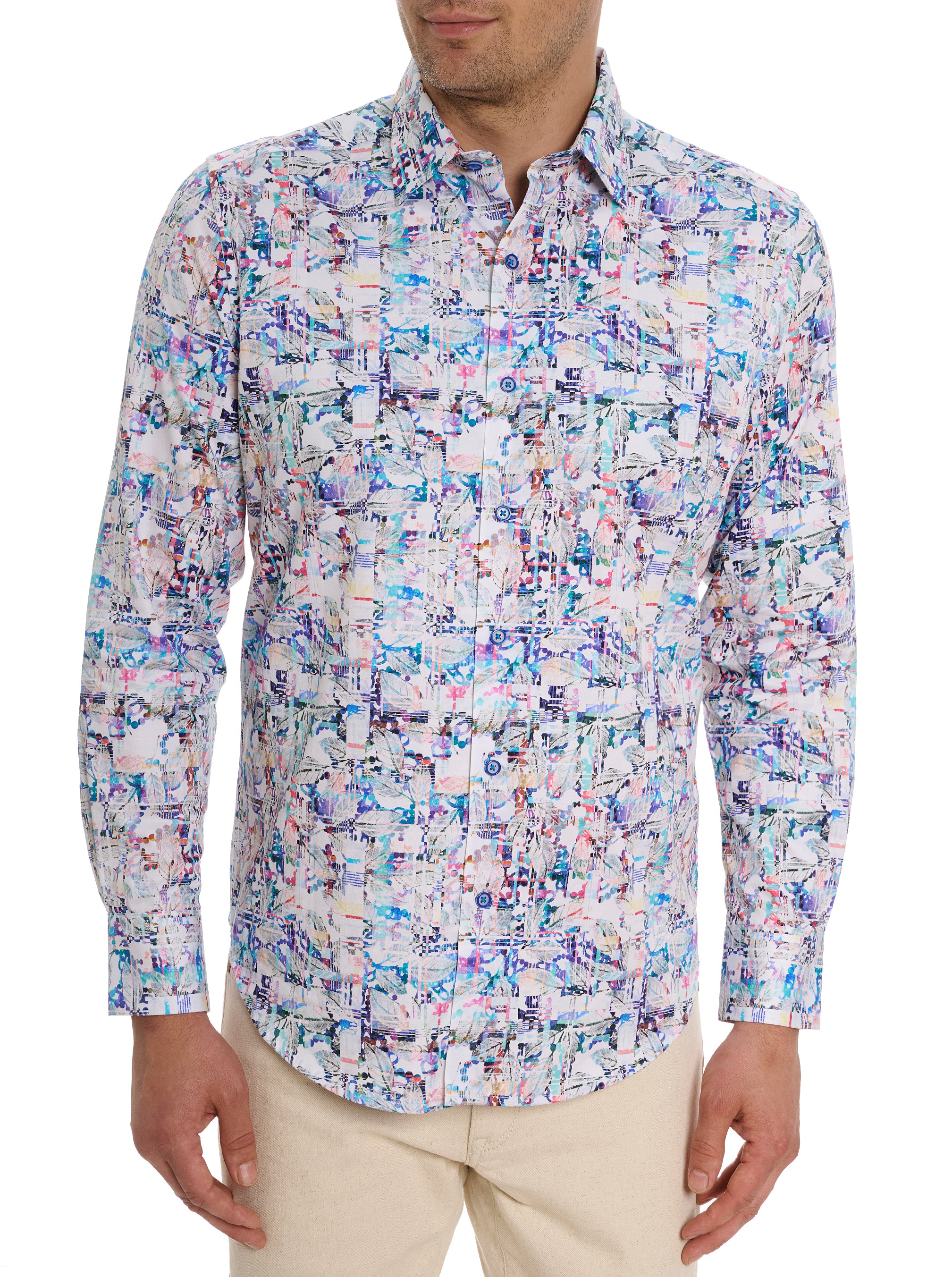 ACKER LONG SLEEVE BUTTON DOWN SHIRT