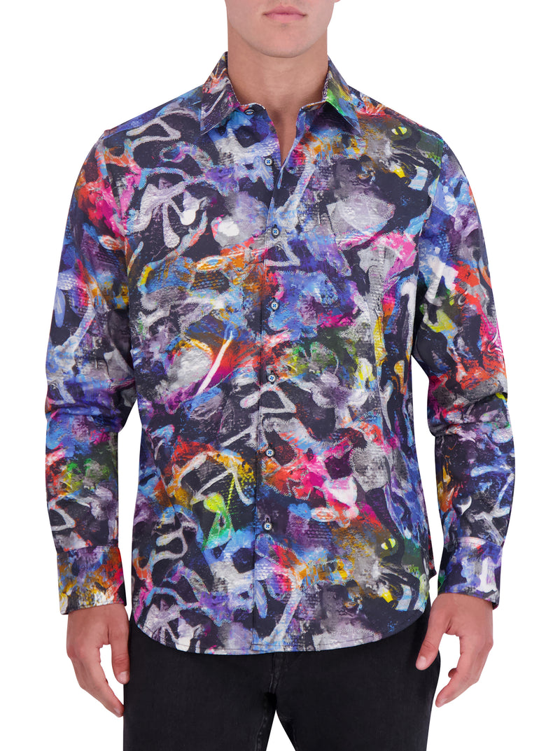 LAWTON LONG SLEEVE BUTTON DOWN SHIRT
