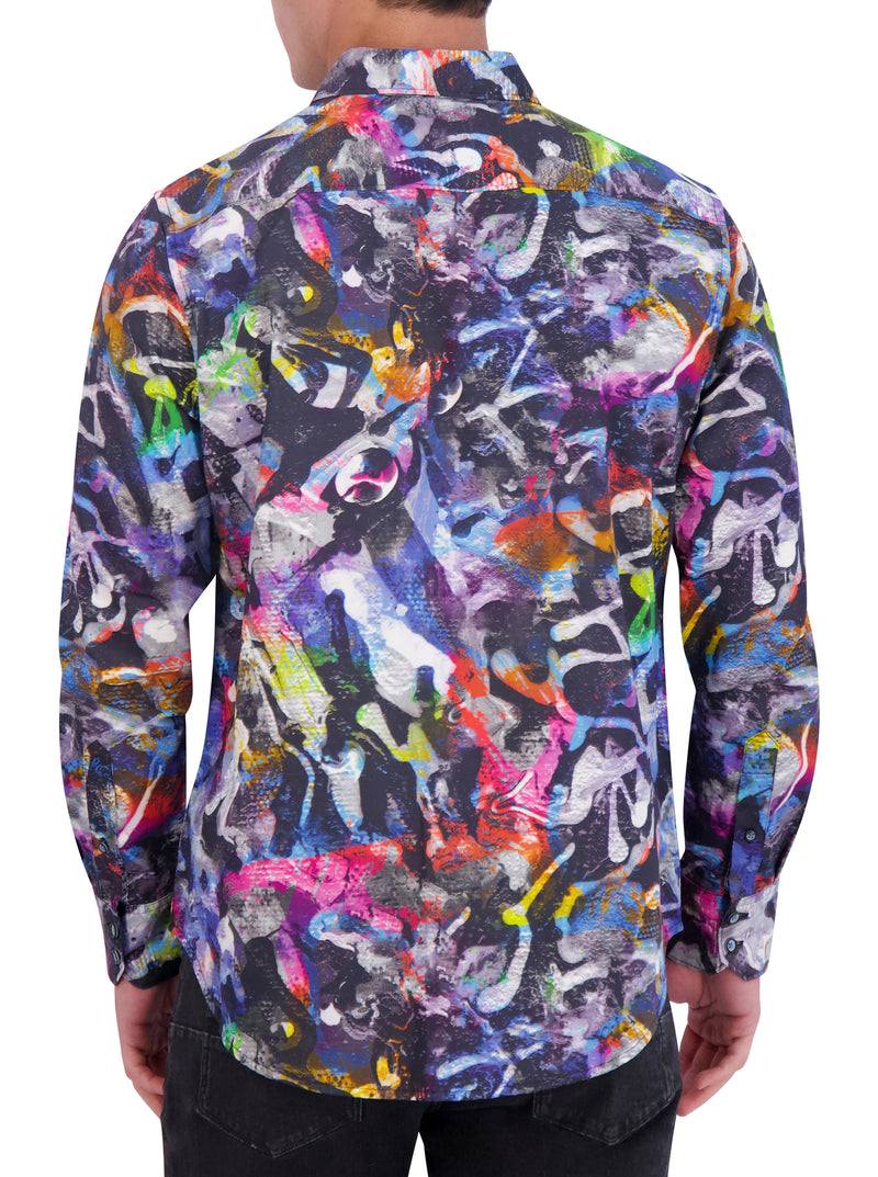 LAWTON LONG SLEEVE BUTTON DOWN SHIRT