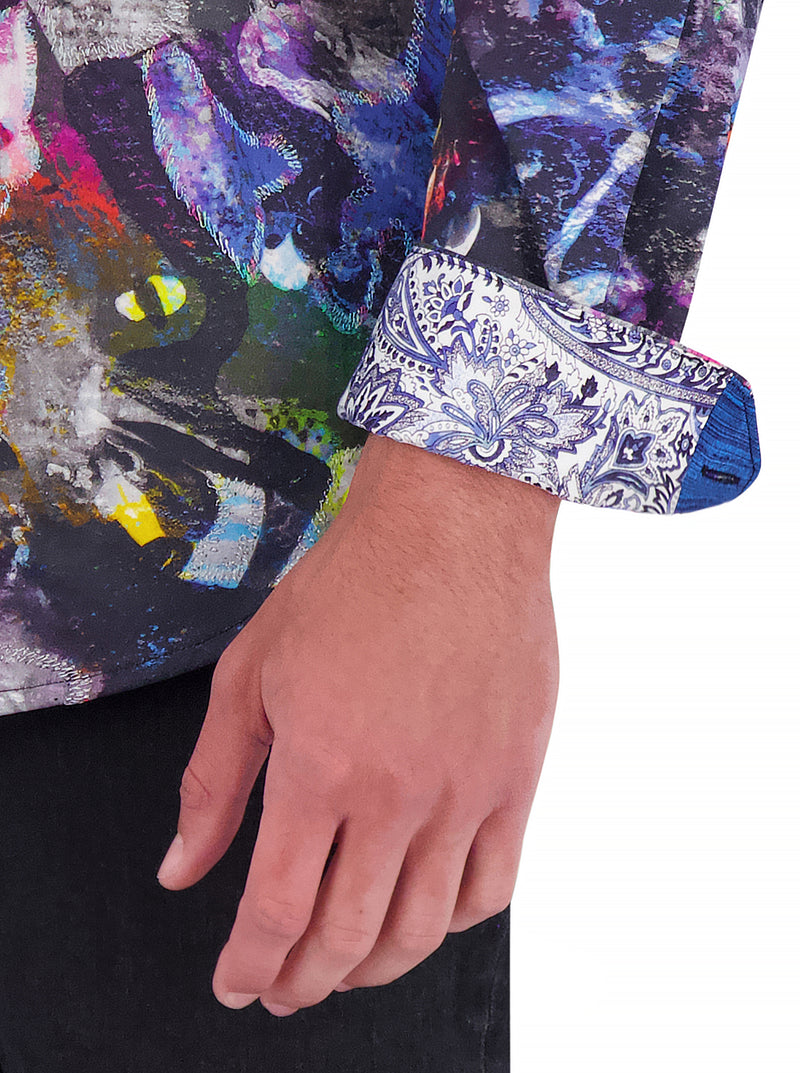 LAWTON LONG SLEEVE BUTTON DOWN SHIRT