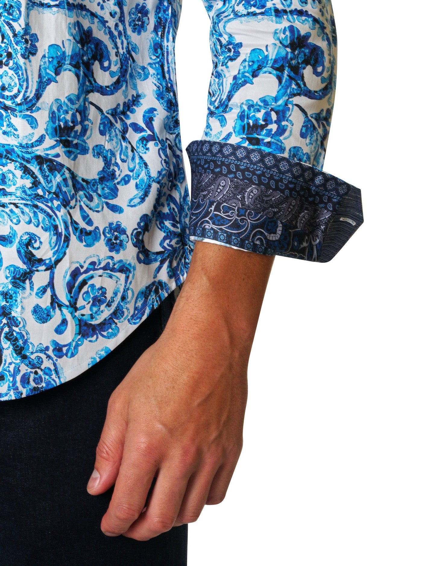 ABBOTT LONG SLEEVE BUTTON DOWN SHIRT