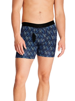 BLUE SKULL BOXER