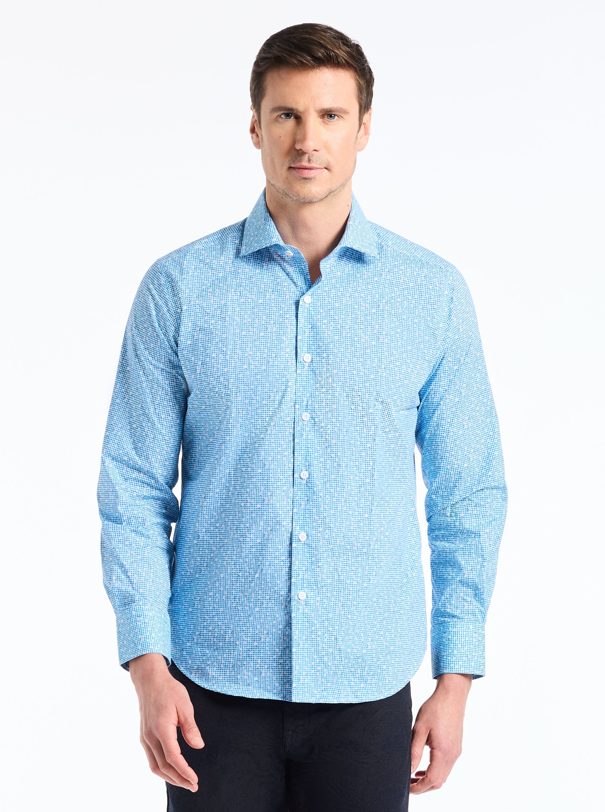JONAH LONG SLEEVE BUTTON DOWN SHIRT