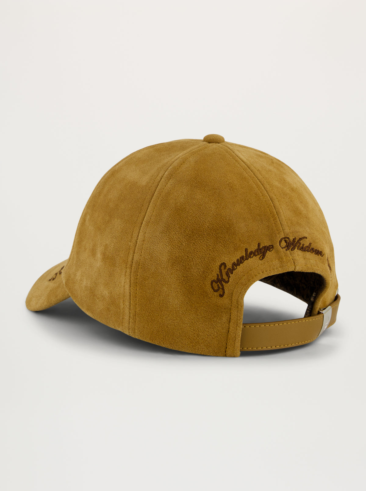 SUEDE BASEBALL HAT