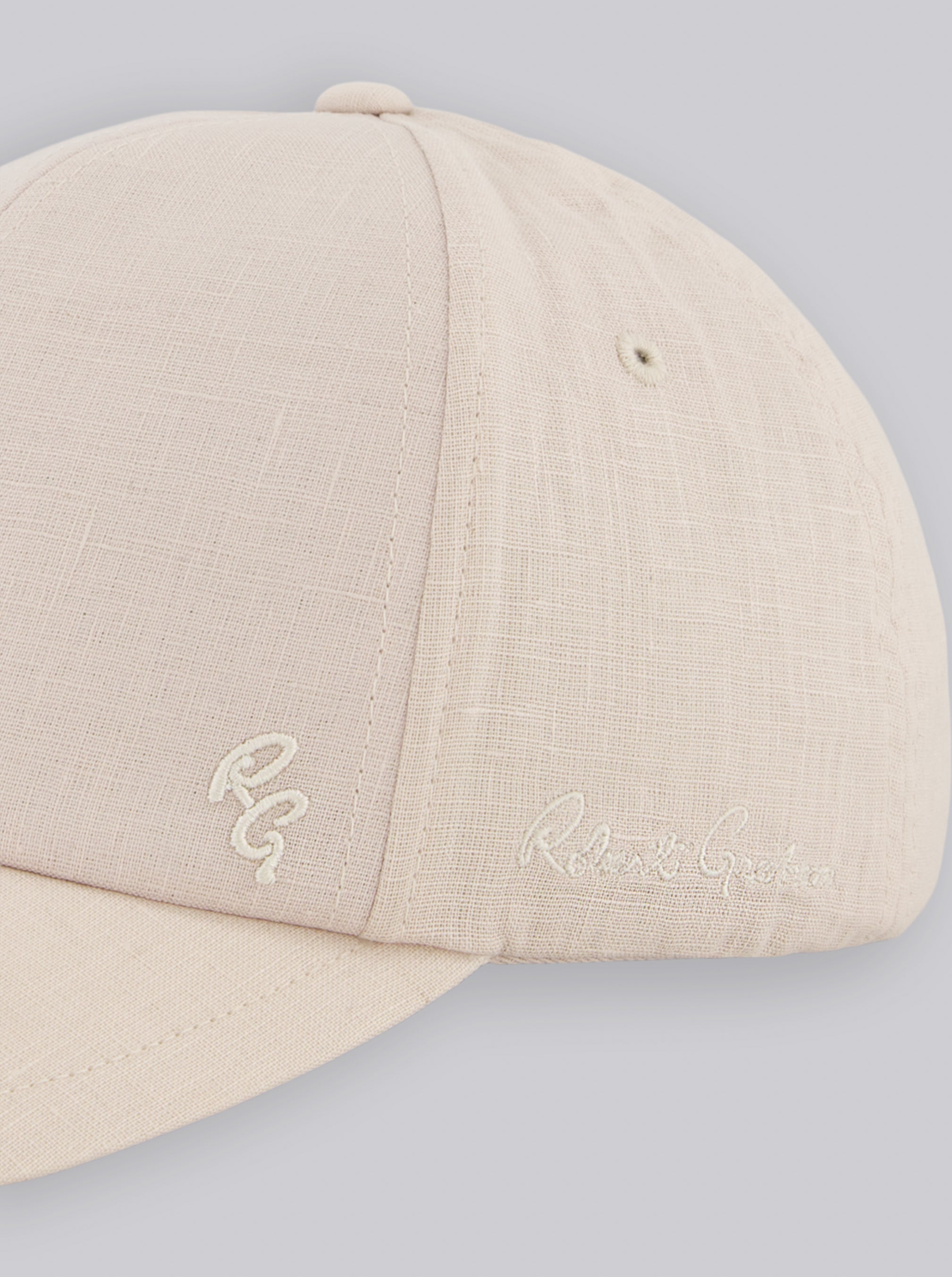 LINEN BASEBALL HAT