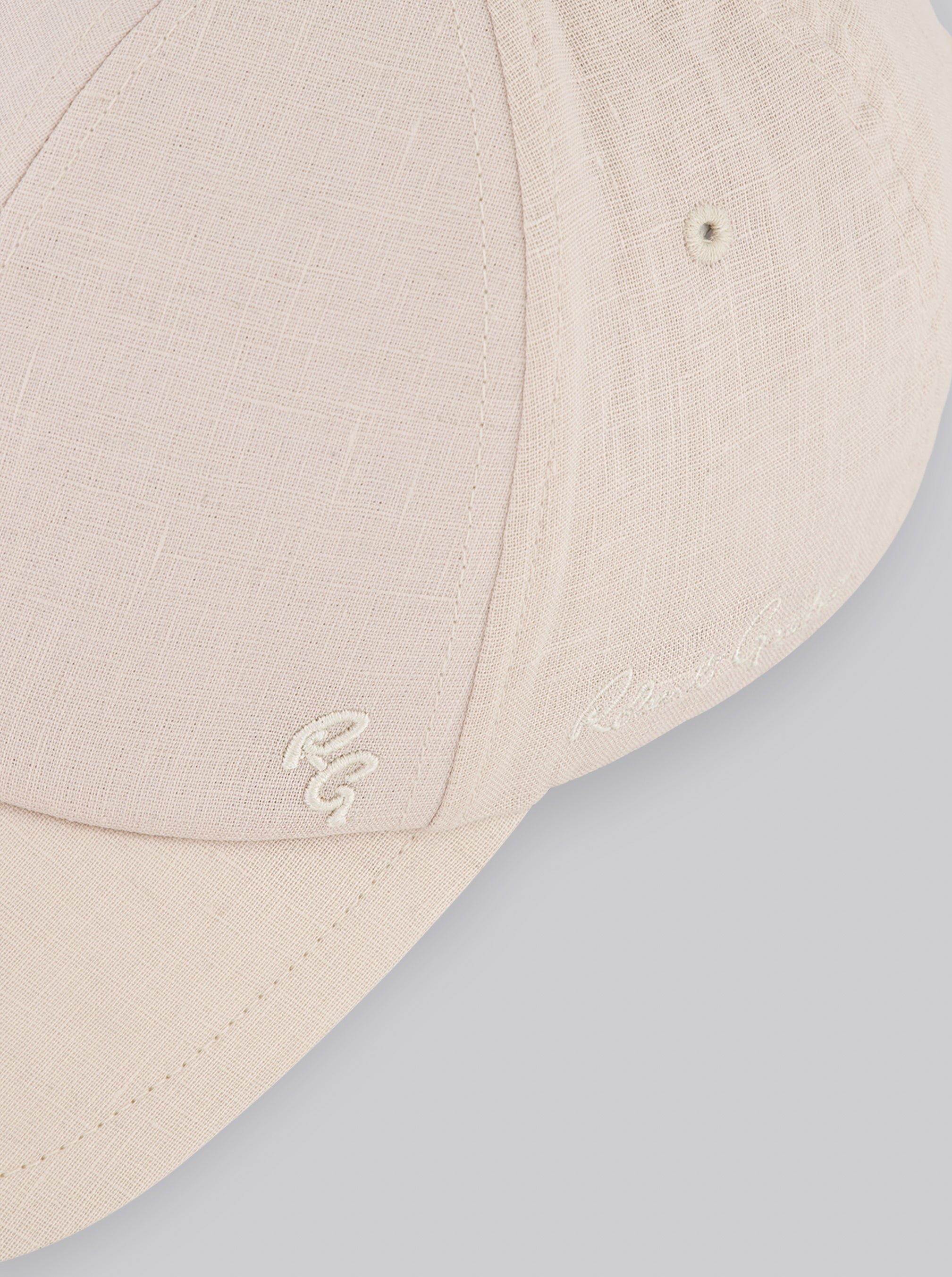 LINEN BASEBALL HAT