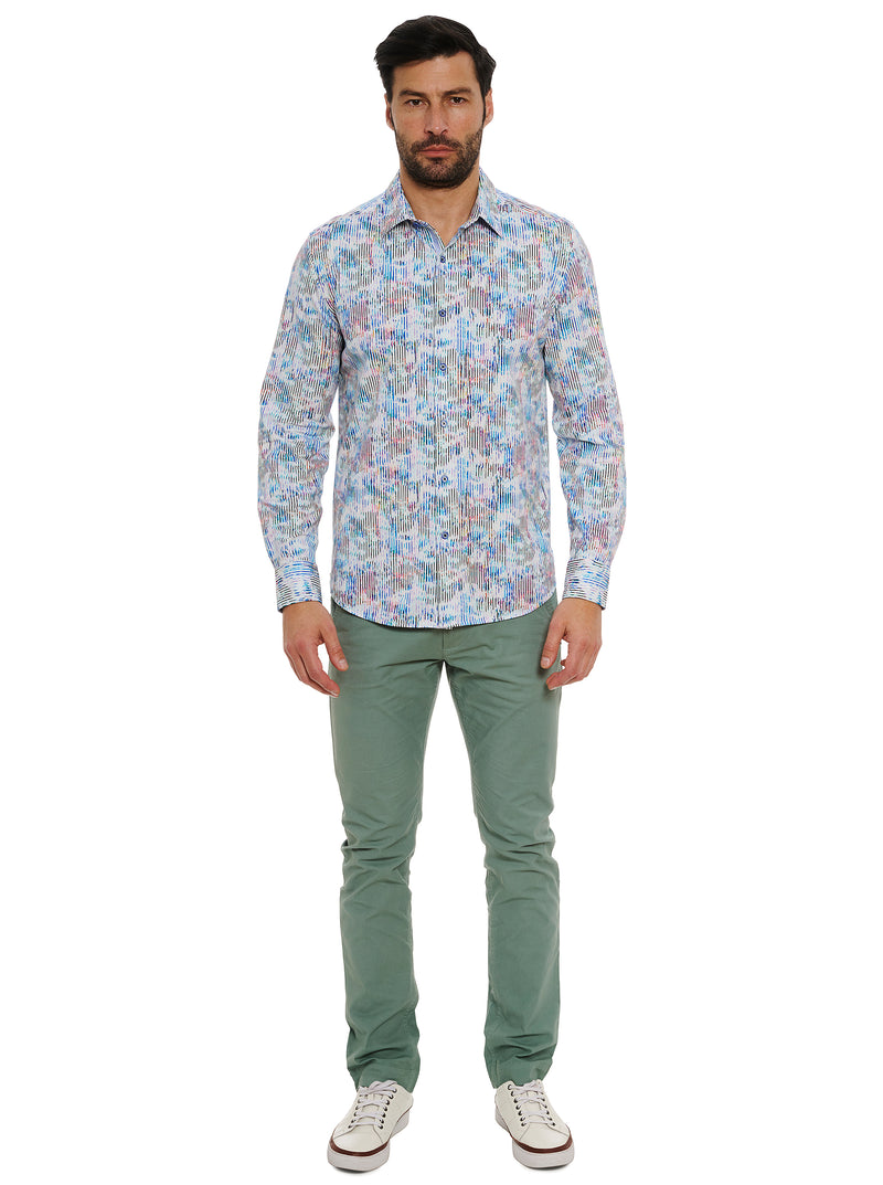 DELRAY LONG SLEEVE BUTTON DOWN SHIRT
