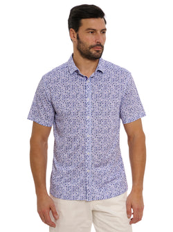 ZAMBIA SHORT SLEEVE BUTTON DOWN SHIRT