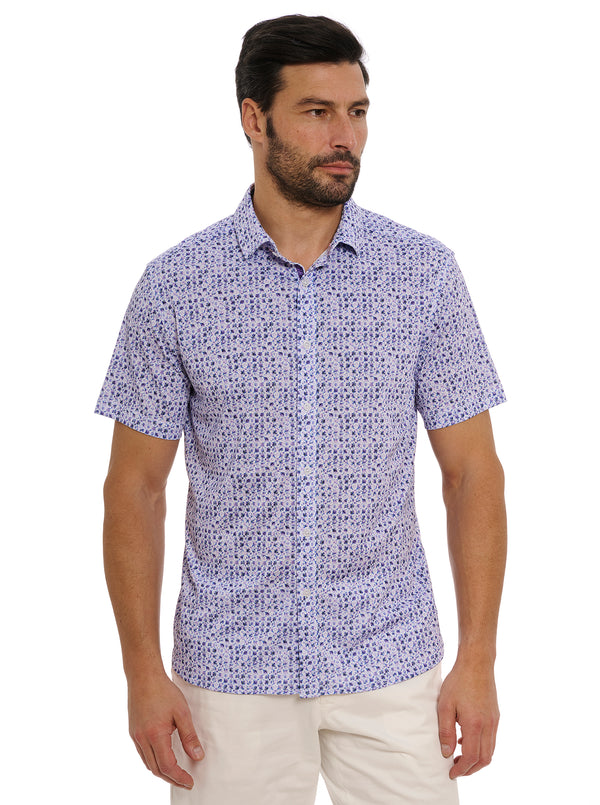 ZAMBIA SHORT SLEEVE BUTTON DOWN SHIRT