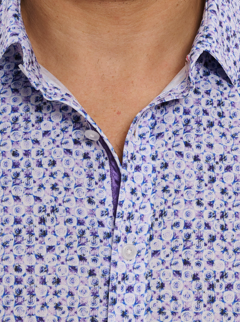 ZAMBIA SHORT SLEEVE BUTTON DOWN SHIRT