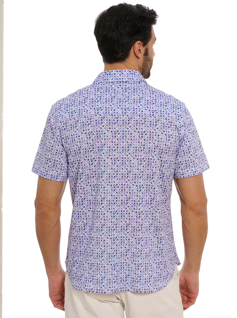 ZAMBIA SHORT SLEEVE BUTTON DOWN SHIRT