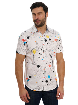 EL ESTIO SHORT SLEEVE BUTTON DOWN SHIRT