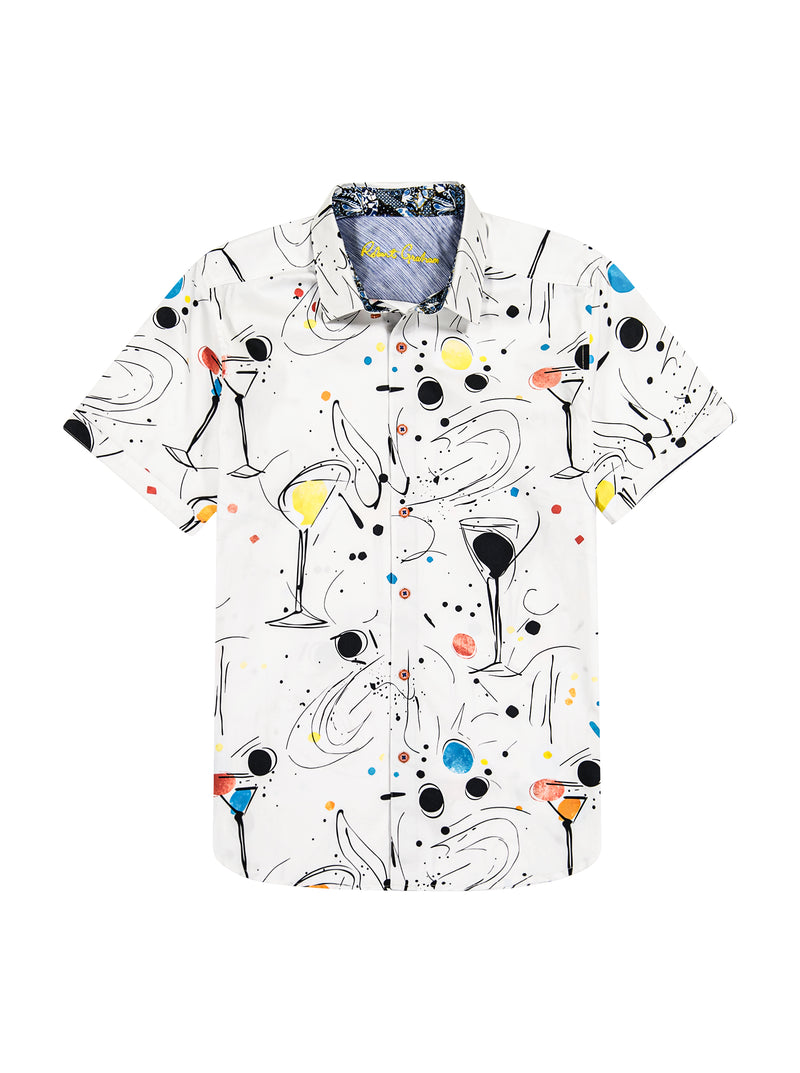 EL ESTIO SHORT SLEEVE BUTTON DOWN SHIRT