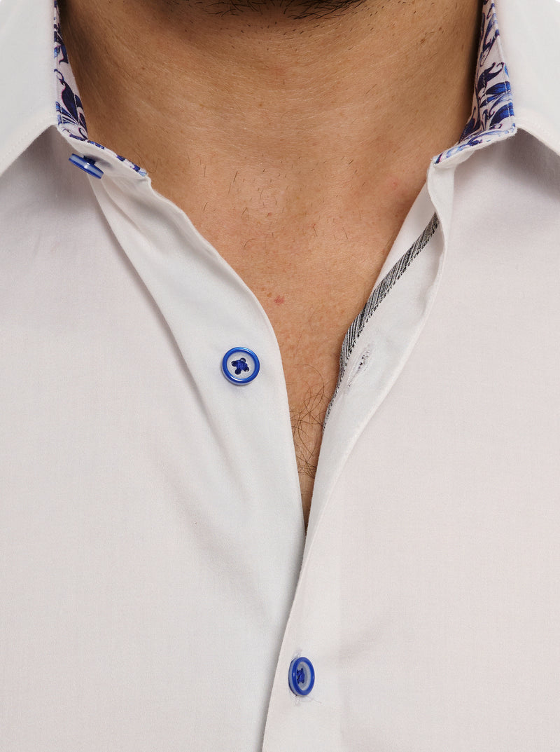 ICE & DICE SHORT SLEEVE BUTTON DOWN SHIRT