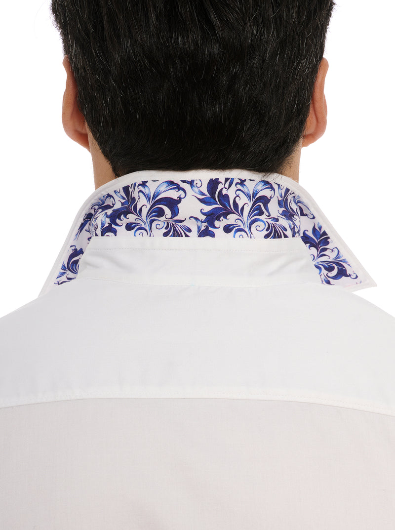 ICE & DICE SHORT SLEEVE BUTTON DOWN SHIRT