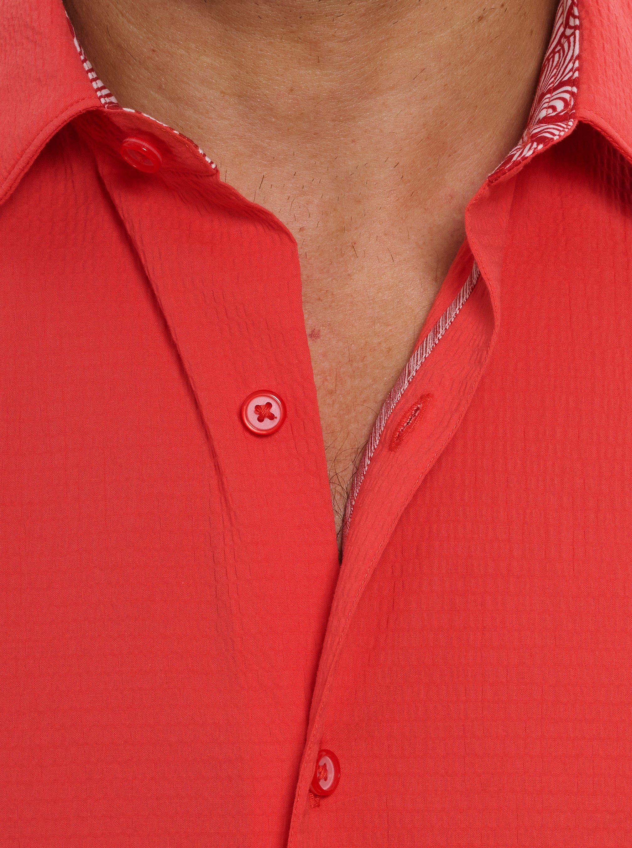 SHARK BITE 2 SHORT SLEEVE BUTTON DOWN SHIRT