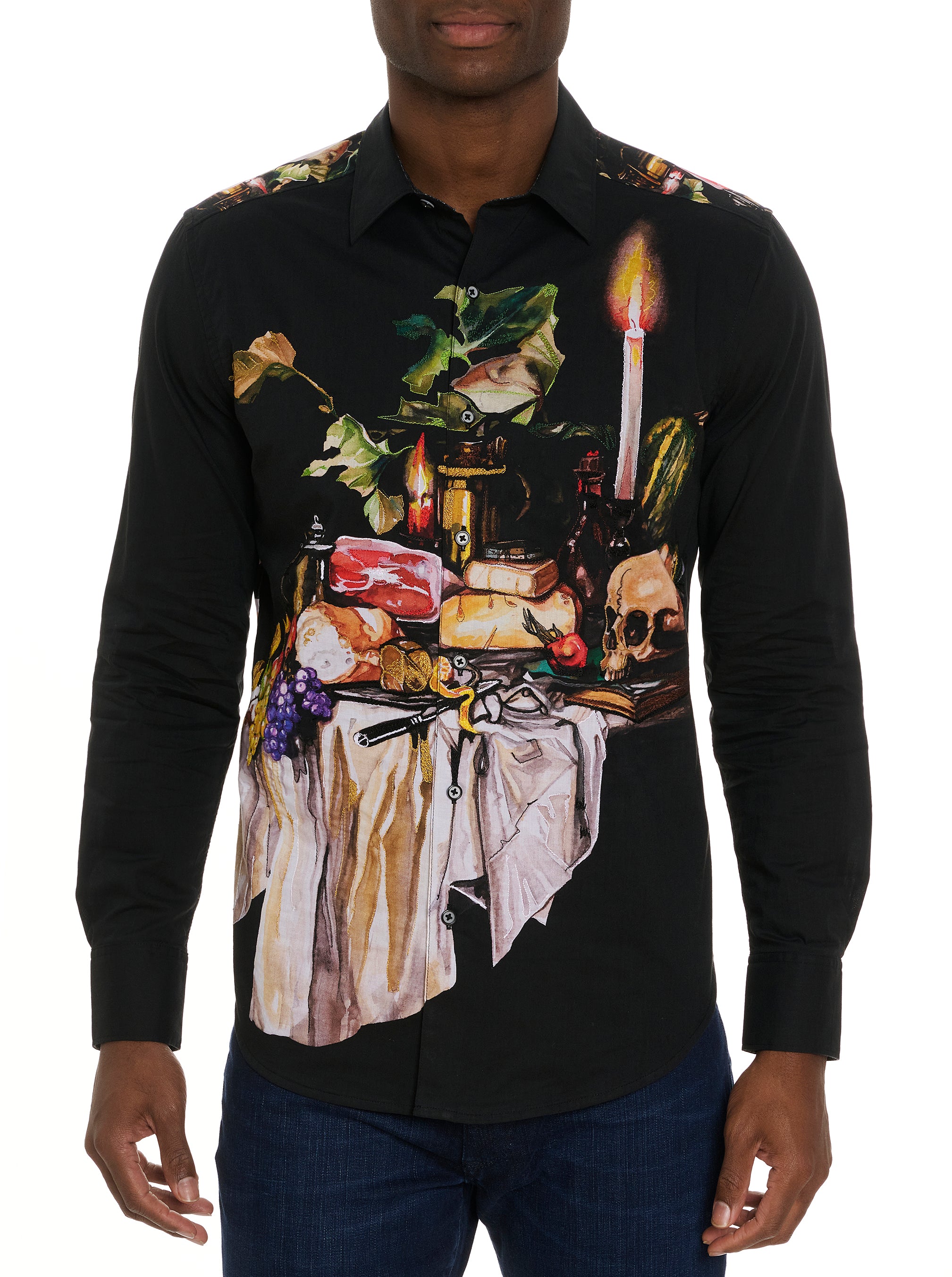 SOIREE 2 LONG SLEEVE BUTTON DOWN SHIRT