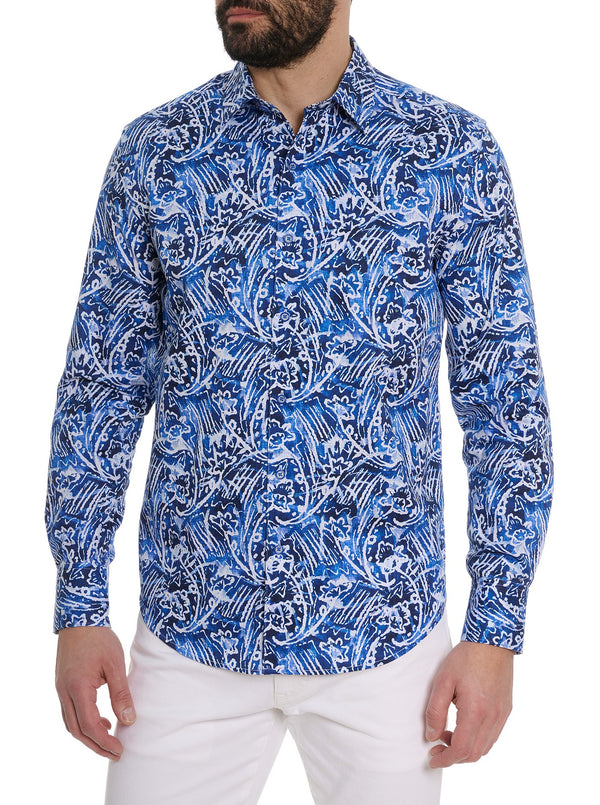 ARCHES LONG SLEEVE BUTTON DOWN SHIRT