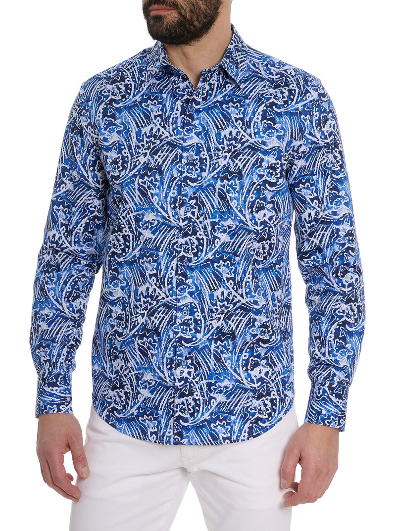 ARCHES LONG SLEEVE BUTTON DOWN SHIRT