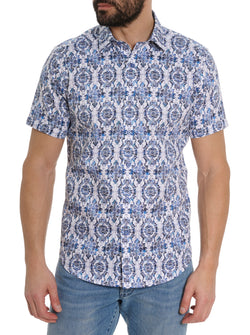 DOUGLAS SHORT SLEEVE BUTTON DOWN SHIRT