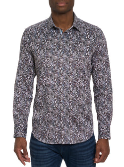 AEGEAN LONG SLEEVE BUTTON FRONT SHIRT
