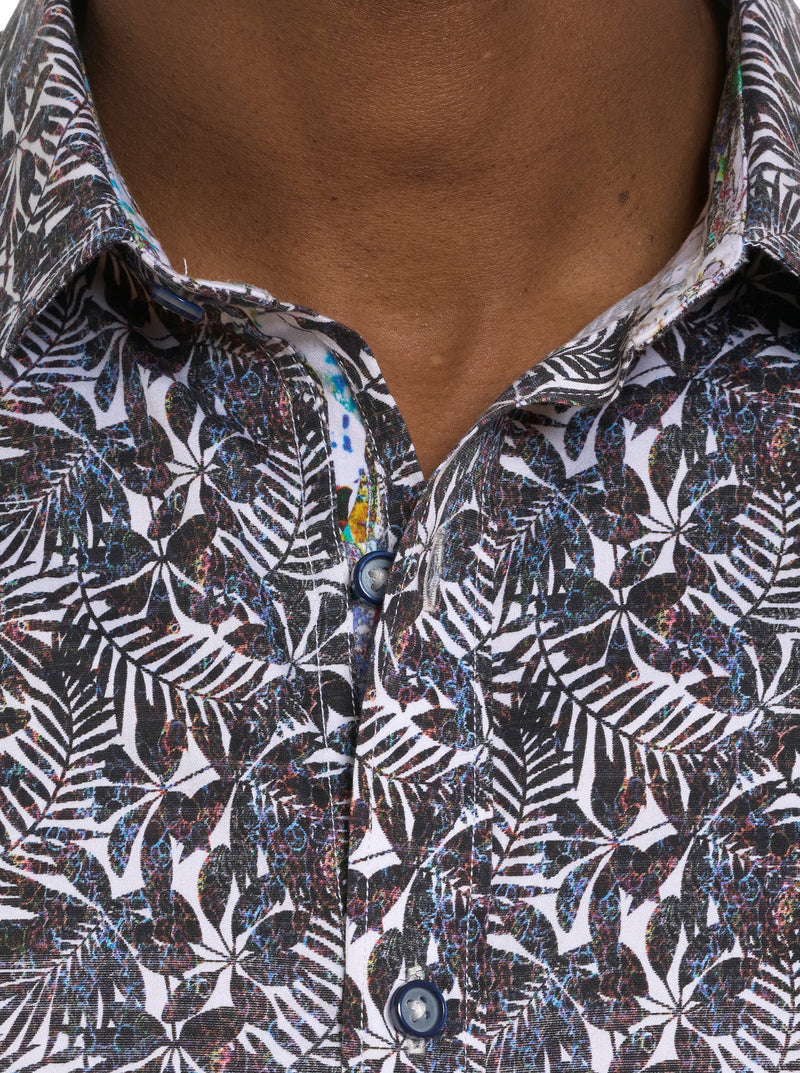 AEGEAN LONG SLEEVE BUTTON FRONT SHIRT