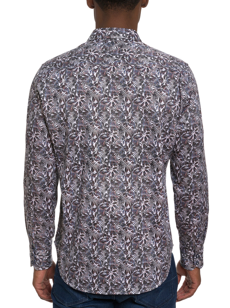 AEGEAN LONG SLEEVE BUTTON FRONT SHIRT