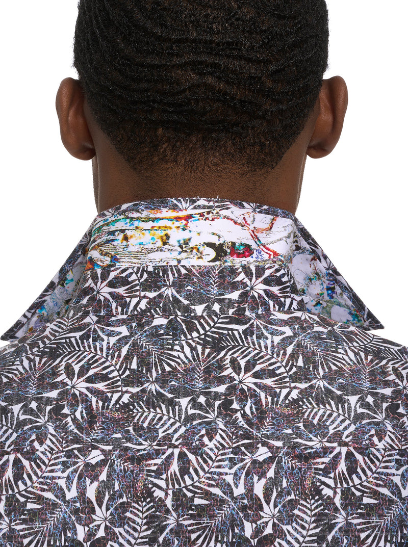 AEGEAN LONG SLEEVE BUTTON FRONT SHIRT