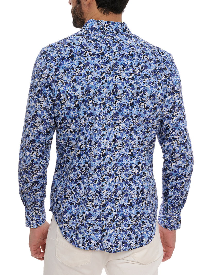 MOREA LONG SLEEVE BUTTON DOWN SHIRT