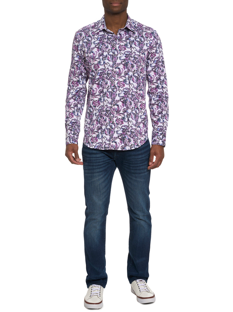 CICCIO LONG SLEEVE BUTTON DOWN SHIRT BIG
