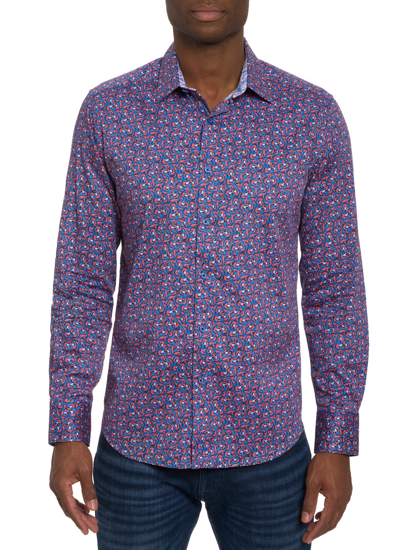 GOLDEN HORN LONG SLEEVE BUTTON DOWN SHIRT