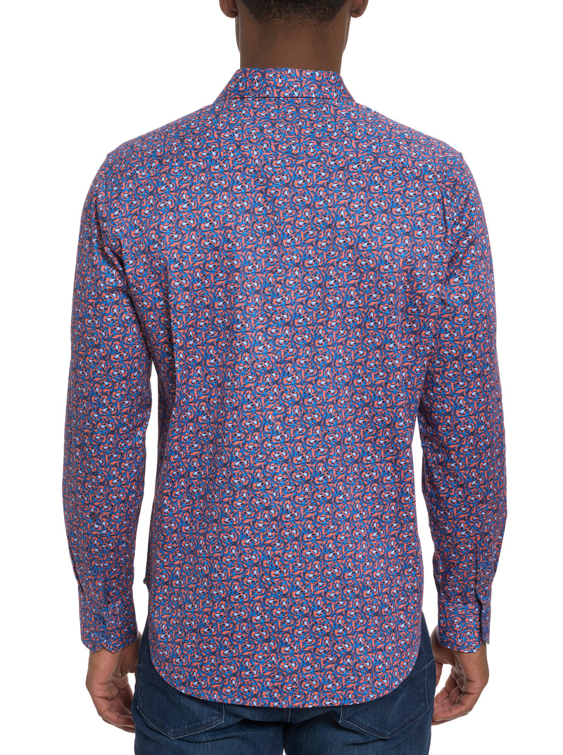 GOLDEN HORN LONG SLEEVE BUTTON DOWN SHIRT