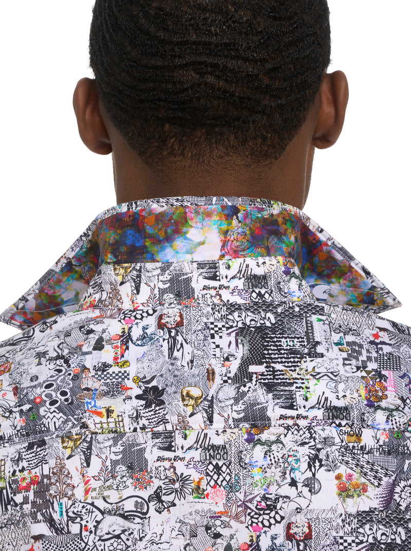 MEDIEVAL TIMES LONG SLEEVE BUTTON DOWN SHIRT