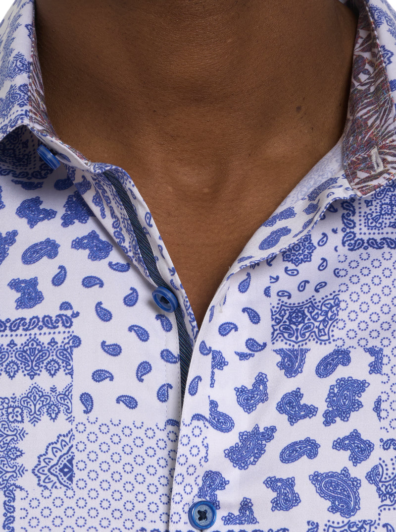 VITTORIA LONG SLEEVE BUTTON DOWN SHIRT